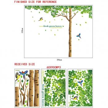 Removable PVC Tree Stickers