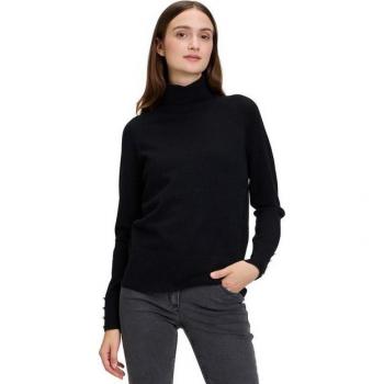 Betty Barclay Strickpullover mit Rollkragen und Knöpfen, Größe 44