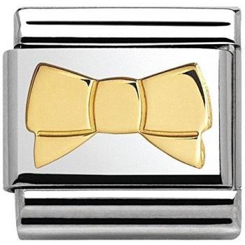 Elegant Golden Bow Accent
