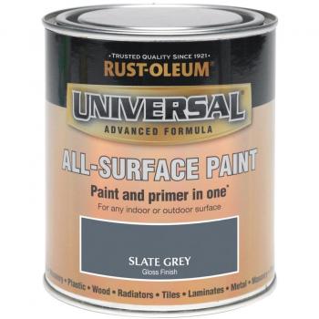 Rust-Oleum RO0030105G1 750ml Gloss Satin Slate Grey