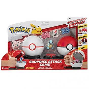 Jazwares Pokémon: Squirtle y Jigglypuff Juego de Mesa
