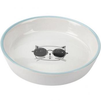 Elegant White Ceramic Dish – 16.5 x 3.5 cm