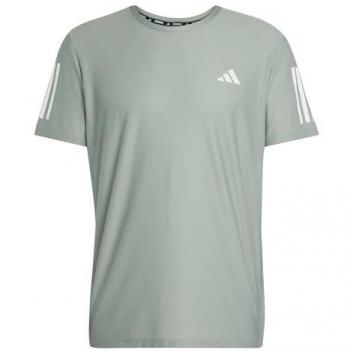 Adidas Own the Run Performance‑T-Shirt für Herren – Silbergrün, XS