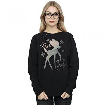 Dame's Bambi Winterhart Sweat – Luxe Kledingstuk