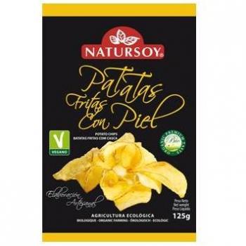 Patatas fritas con piel ECO, . Natursoy