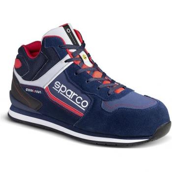 Scarpe Sicurezza Sparco Gymkhana Olympus ESD S3 SRC HRO – Colore Blu Marine/Rosso