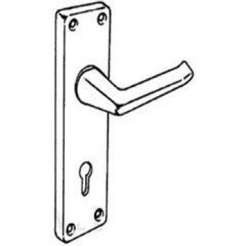 Securit Aluminum Latch Handles Bradford (Pair)