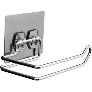 ZhangJi Traceless Stainless Steel Toilet Paper Shelf