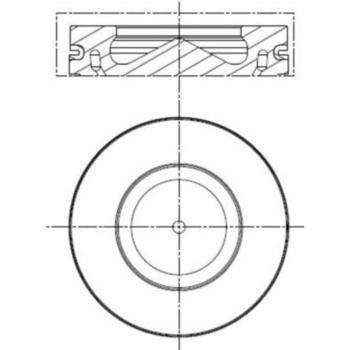 Piston MAHLE ORIGINAL 081 PI 00113 001