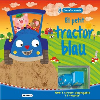 El petit tractor blau.