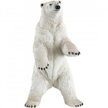 PAPO Wild Animal Kingdom Standing Polar Bear Toy Figure (50172)