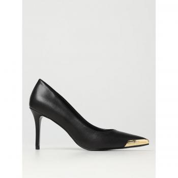 Versace Jeans Couture Black Leather Heels