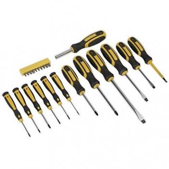 Sealey S0598 Soft Grip Screwdriver & Bit Set