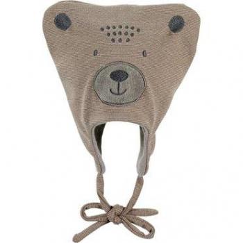 Sterntaler Cappello Beige con Orsetto
