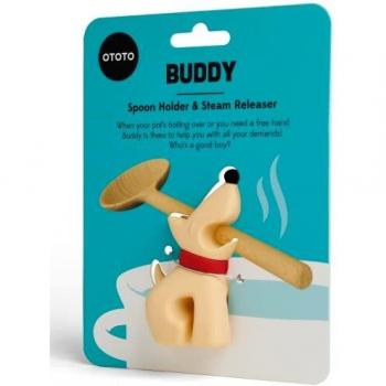 PA DESIGN Ototo Buddy Sandstone Löffelhalter und Topfwächter