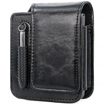 Pochette en Cuir Denstyle pour Samsung Galaxy Z Flip 5 / Z Flip 4 / Z Flip 3 / Motorola Razr