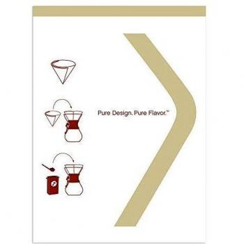100-Pack CHEMEX Coffee Filters for 6-Cup Makers