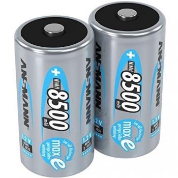 Batería Cuadrada Recargable D 8500mAh 2PK 5035362/01 por ANSMANN