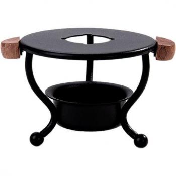 Trípode Retro con Cuchara de Cera y Horno Incluido