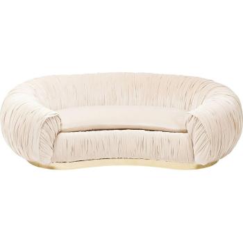 Duo Velvet Beige Sofa