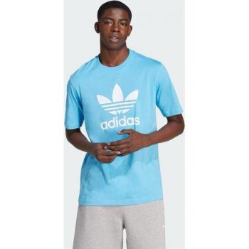 Camiseta Adidas Trefoil Azul Hombre
