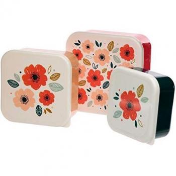 Poppy Fields Food Storage Boxes