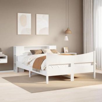 Marco de Cama Madera Pino 120x200 cm – VidaXL