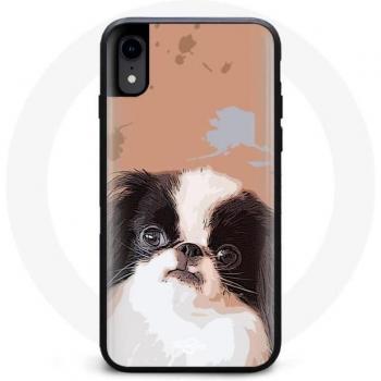 Écran de protection iPhone X Épagneul Japonais