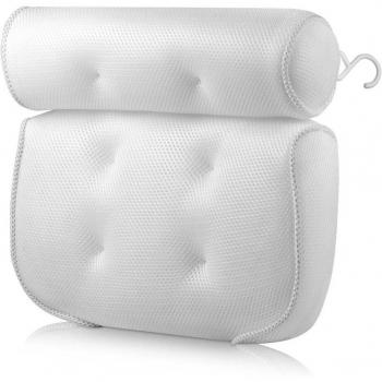 Almohada de Malla 3D con Respaldo Anti‑Deslizante