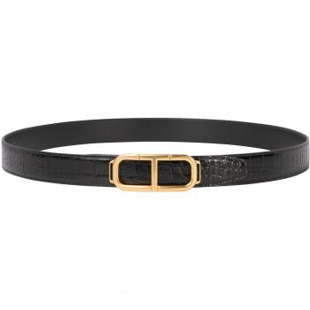 Tom Ford Black Leather Belt