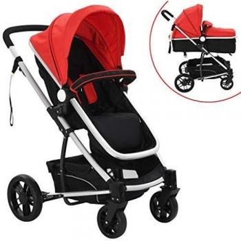 VidaXL DuoWagen Familienbuggy