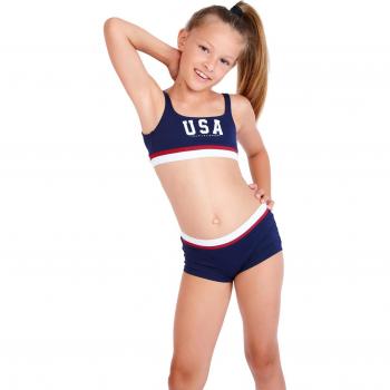 Costume da bagno 2 pezzi per bambina Banana Moon M Touka Olympia Verde 4 anni
