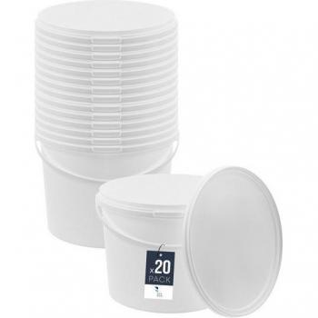 BenBow Seau Hermétique 10L Blanc