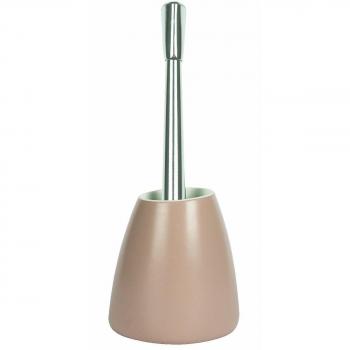 Brosse WC avec Support Spirella Étna – Version Bahamas Blanc en Céramique