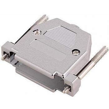Encitech CCOV37SCLMP D-SUB Gehäuse 37-polig Kunststoff 180 ° Metallic