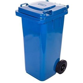 Pattumiera LT.120 con ruote blu