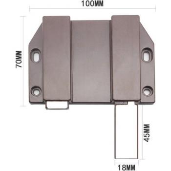 Strong Nylon Cabinet Door Magnetic Handle