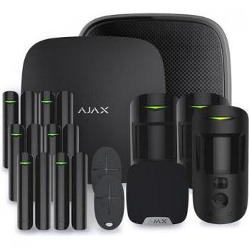 Controllo Domestico AJAX HUB 2 Nero 5 Componente