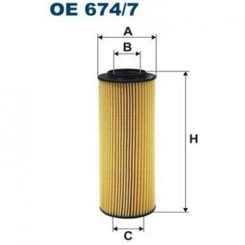 Filtro de motor Filtron OE674/7