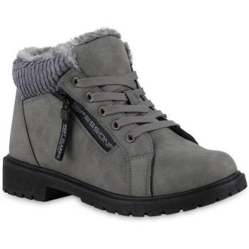 Grigio Scuro Van Hill Stivale Samantha