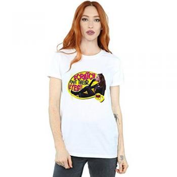 White Batman/Catwoman XL T-Shirt