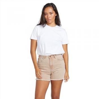 Volcom Vrouwenkort Stap Hiri‑S – Blauw/Gras