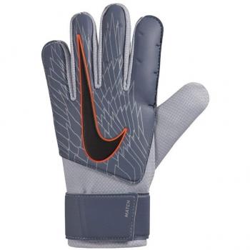Nike NK GK MATCH‑SU19 Torhüterhandschuhe – Farbvariante Armory Blau/Metallisch Silber/Hyper Crimson/Schwarz, Größe
