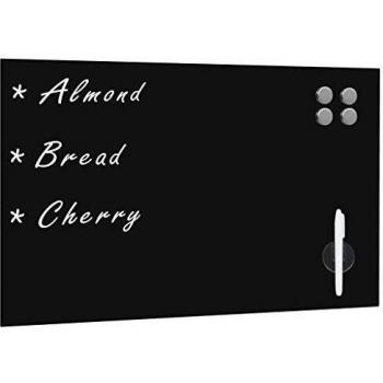 VidaXL Wall Mounted Magnetic Blackboard Glass 23.6x15.7