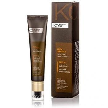Protector Solar Korff Sun Secret SPF15, 40 ml