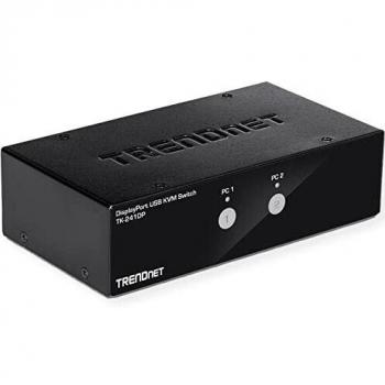 TRENDnet TK-241DP Commutateur KVM DisplayPort 2 Ports