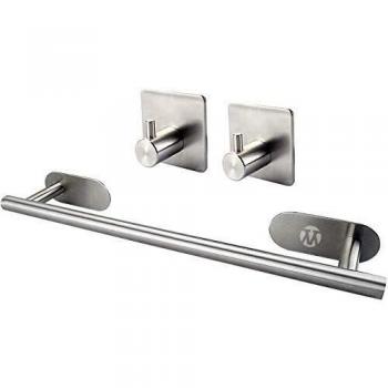 Self Adhesive Bathroom Towel Holder, 15.75 inches