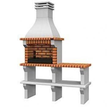 Aneto Large Brick Barbecue 240x160x58 cm