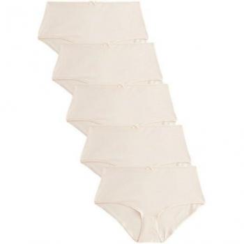 Culottes pastel rose nude en coton 5 unités
