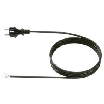 Câble électrique Schuko 5 m Noir Bachmann 322.186